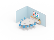 Laad afbeelding in Galerij-viewer, Logitech Medium-kameroplossing met Rally Bar voor Google Meet