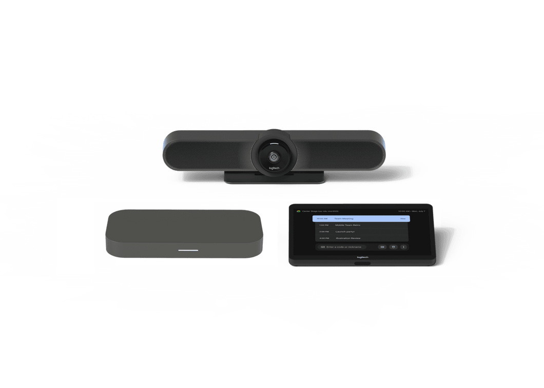Logitech Small Room Solution with MeetUp for Google Meet
