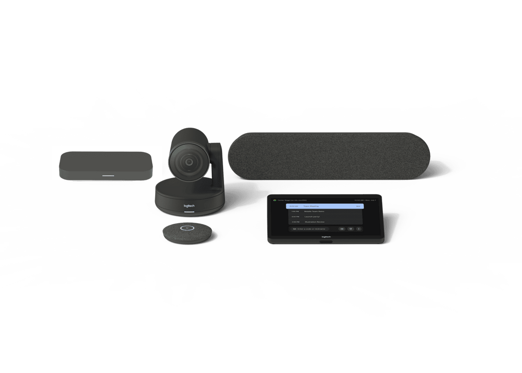 Logitech Medium-kameroplossing met Rally-systeem voor Google Meet