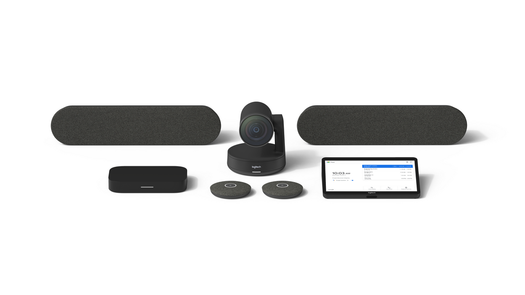Logitech Large Room Solution with Rally Plus for Google Meet