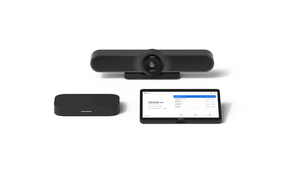 Logitech Small Room Solution with MeetUp for Google Meet